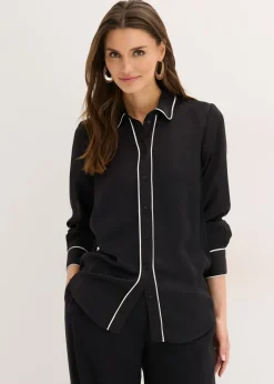 Mujer bonprix bonprix Blusa de satén fluido