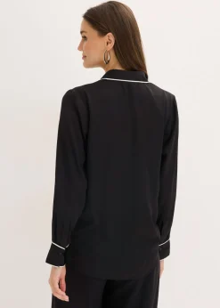 Mujer bonprix bonprix Blusa de satén fluido