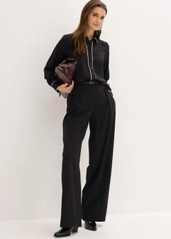 Mujer bonprix bonprix Blusa de satén fluido