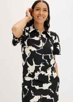 Mujer bonprix bonprix Blusa de satén fluido