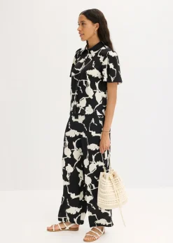 Mujer bonprix bonprix Blusa de satén fluido