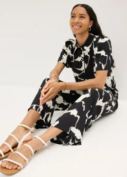 Mujer bonprix bonprix Blusa de satén fluido