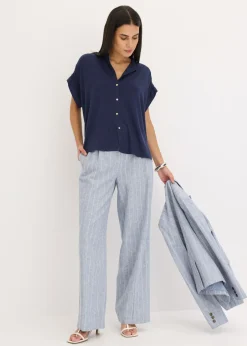 Mujer bonprix bonprix Blusa de suave mezcla de viscosa