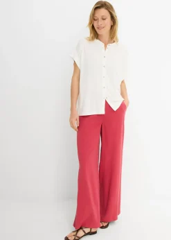 Mujer bonprix bonprix Blusa de suave mezcla de viscosa