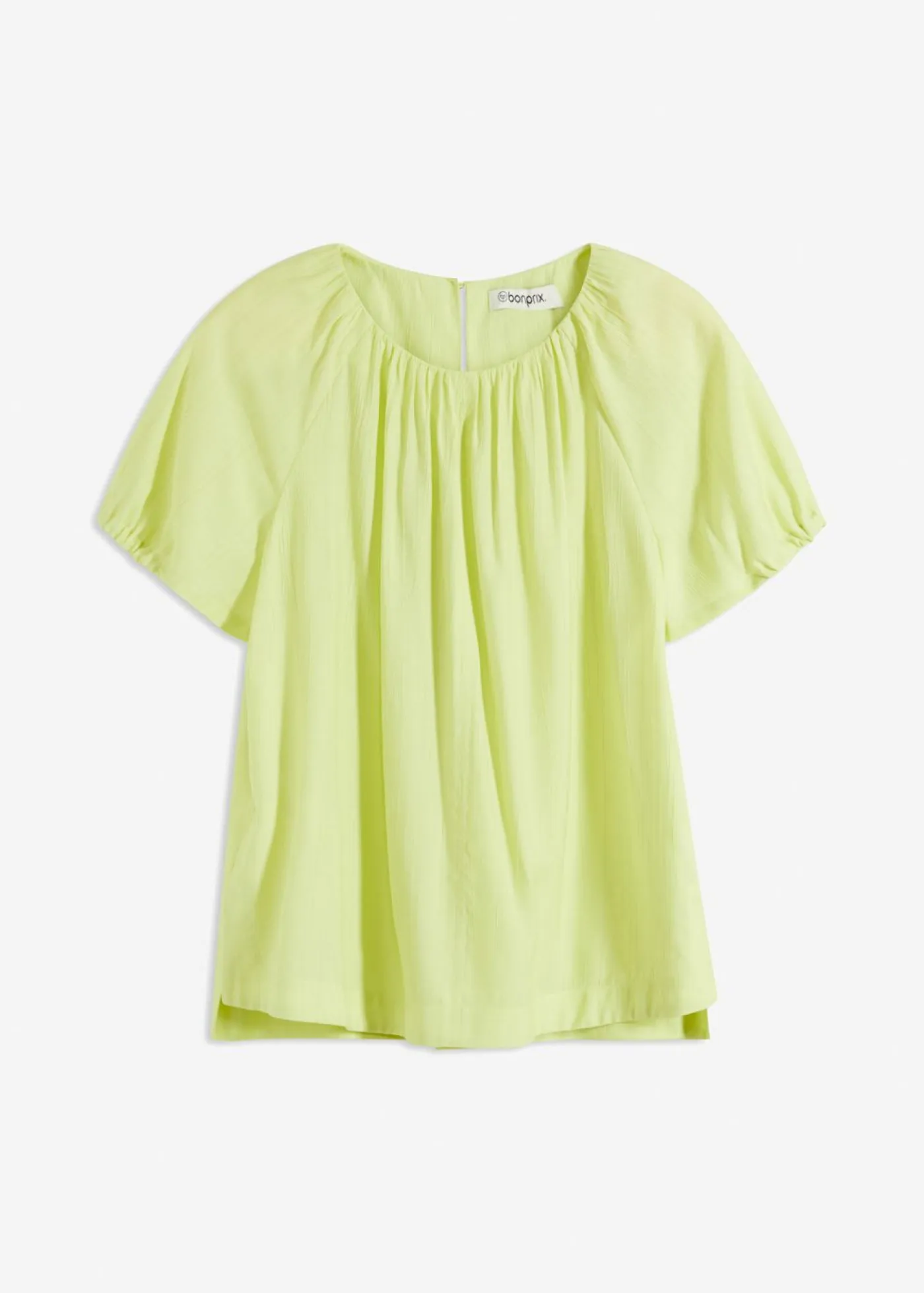 Mujer bonprix bonprix Blusa de tejido arrugado estructurado