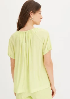 Mujer bonprix bonprix Blusa de tejido arrugado estructurado