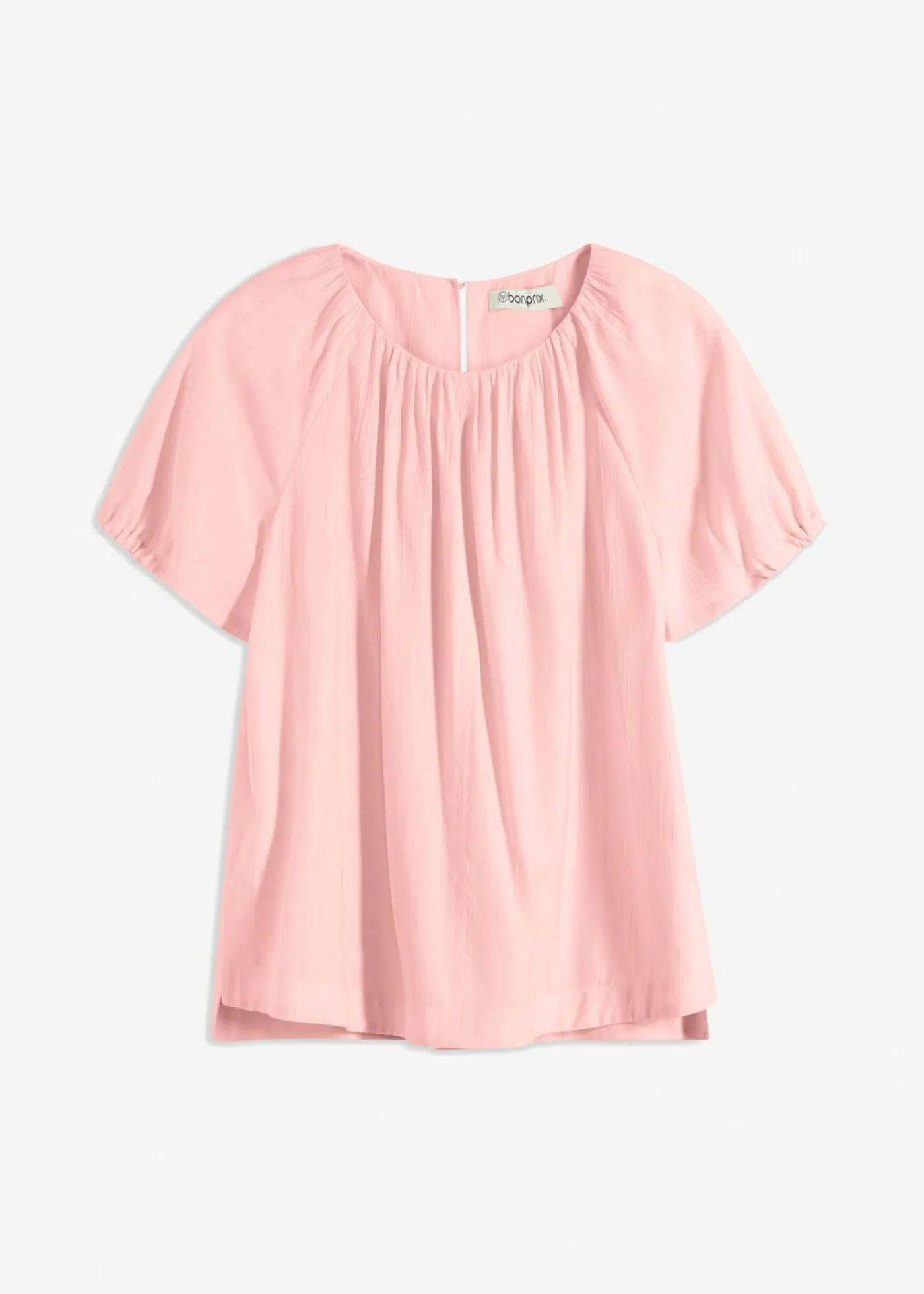Mujer bonprix bonprix Blusa de tejido arrugado estructurado