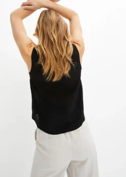 Mujer bonprix bonprix Blusa de tejido arrugado estructurado