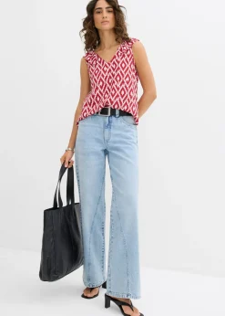 Mujer bonprix bonprix Blusa de viscosa fluida