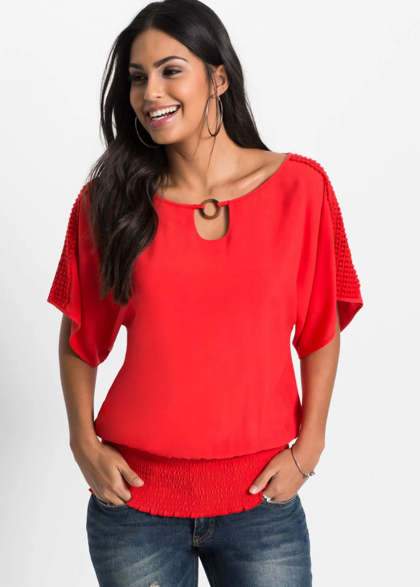 Mujer bonprix bonprix Blusa de viscosa pura