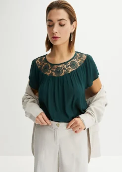 Mujer bonprix bonprix Blusa de viscosa pura