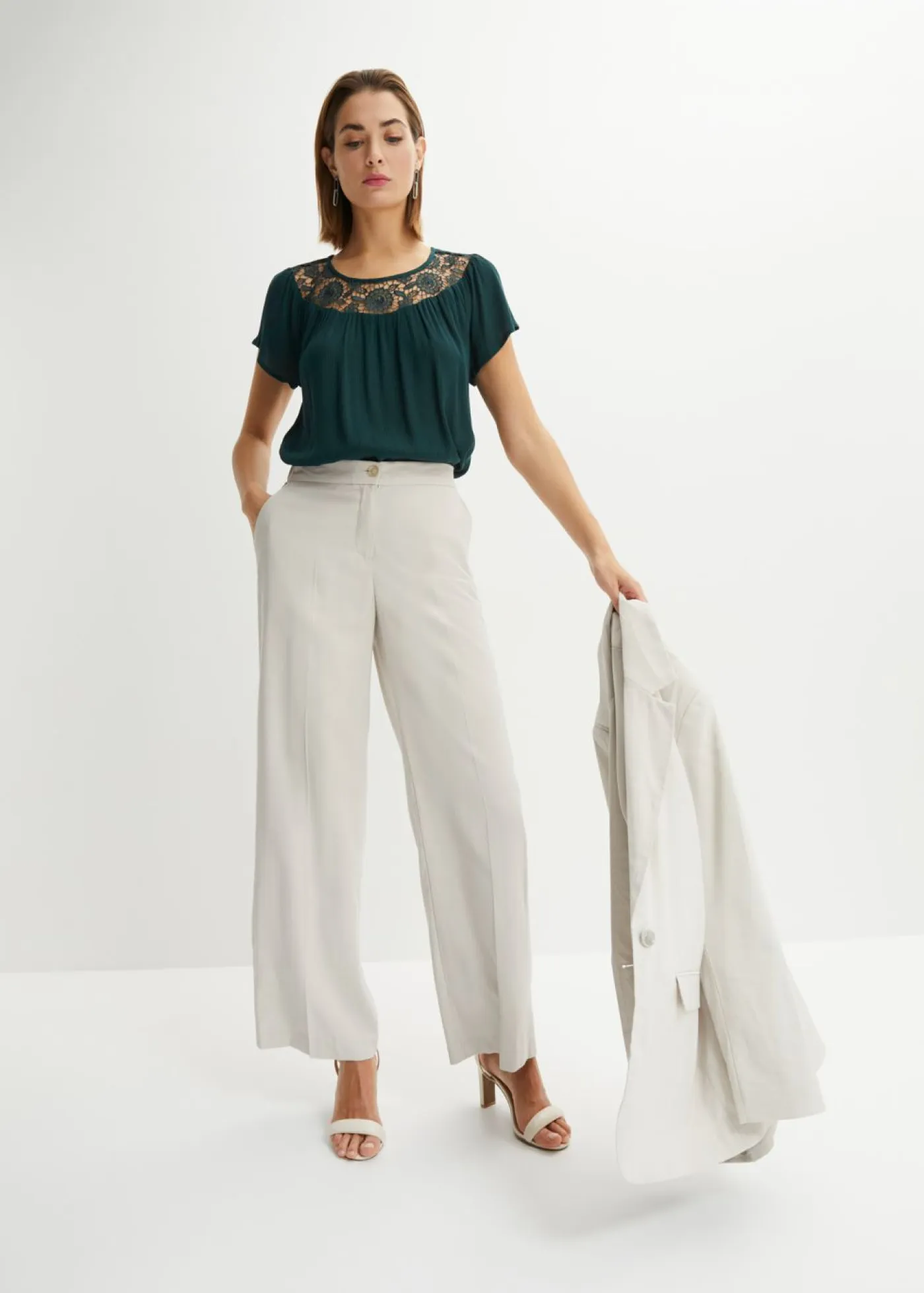 Mujer bonprix bonprix Blusa de viscosa pura