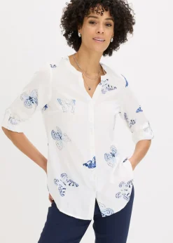 Mujer bonprix bonprix Blusa estampada de viscosa