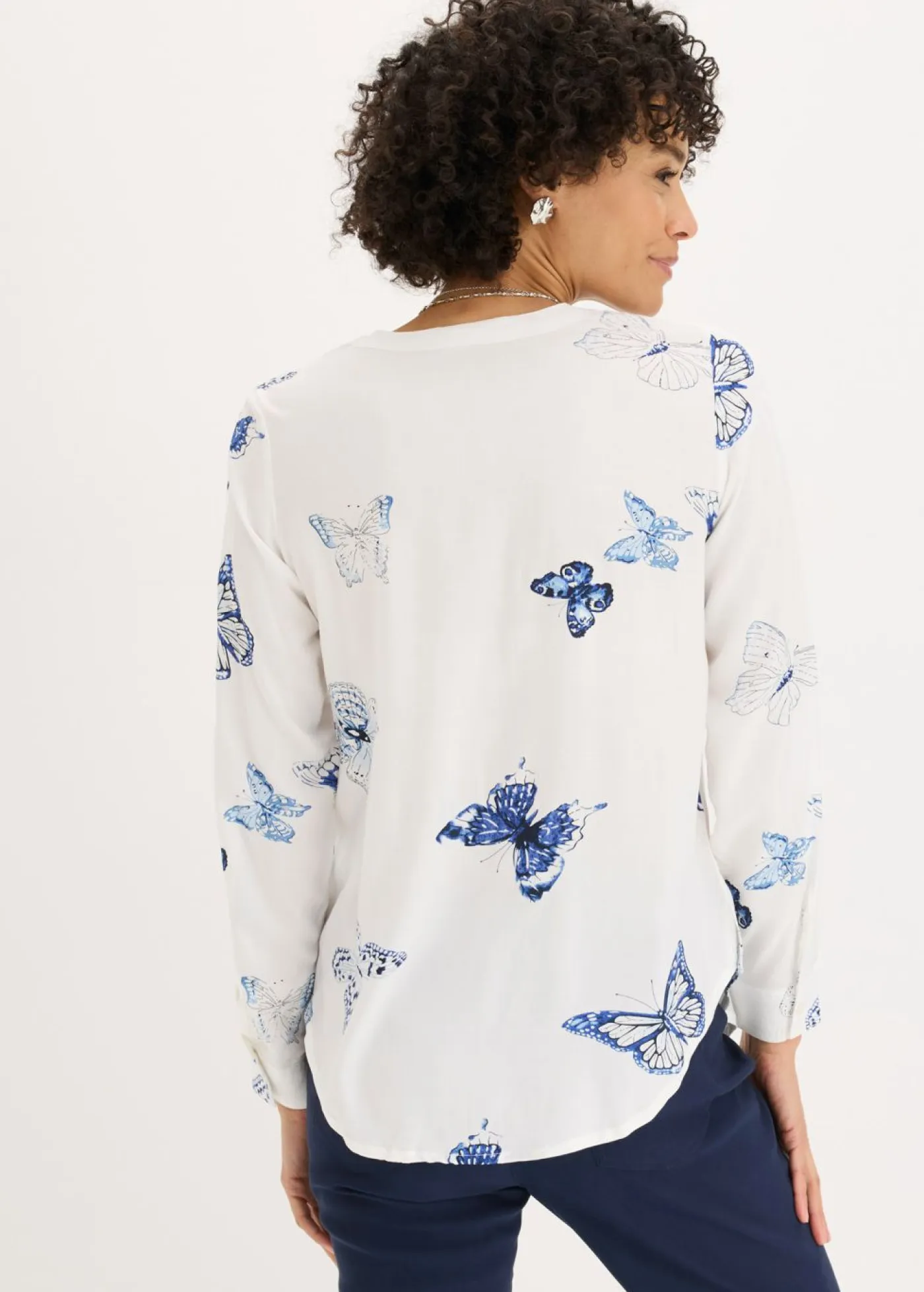 Mujer bonprix bonprix Blusa estampada de viscosa