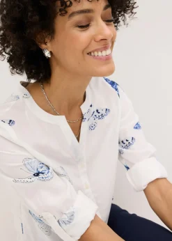 Mujer bonprix bonprix Blusa estampada de viscosa