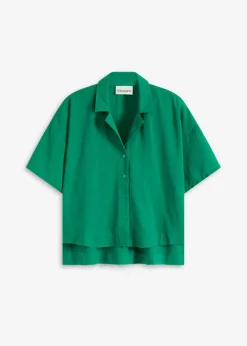 bonprix bonprix Camisas Y Blusas>Blusa holgada verde gema