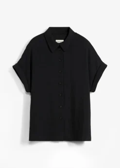 Mujer bonprix bonprix Blusa holgada de crepé estructurado