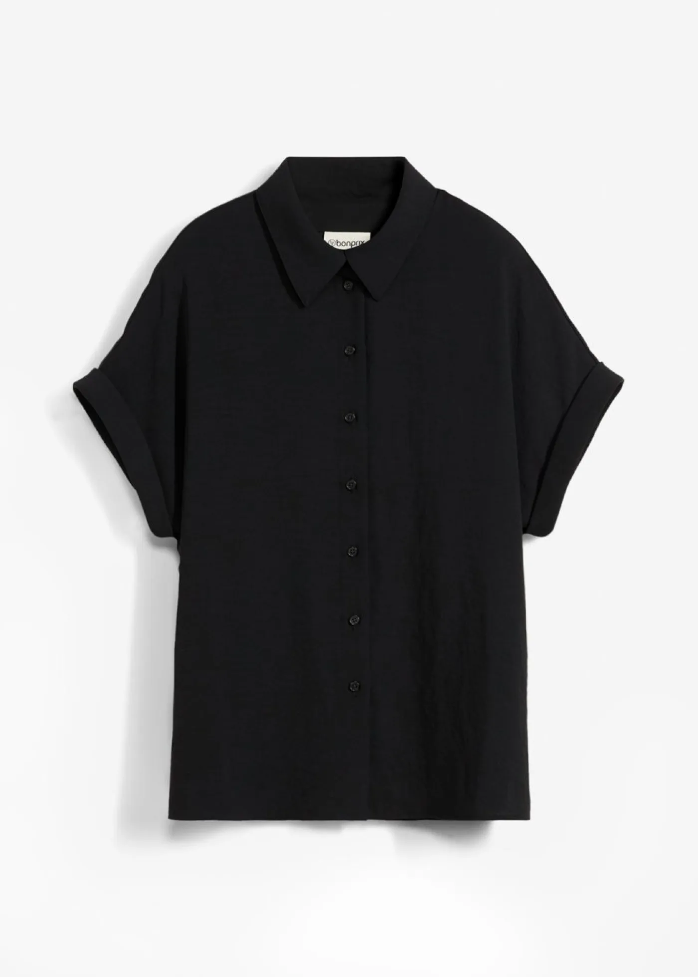 Mujer bonprix bonprix Blusa holgada de crepé estructurado