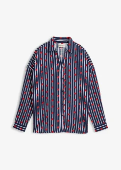 Mujer bonprix bonprix Blusa holgada de muselina suave