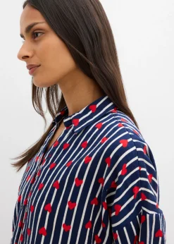 Mujer bonprix bonprix Blusa holgada de muselina suave