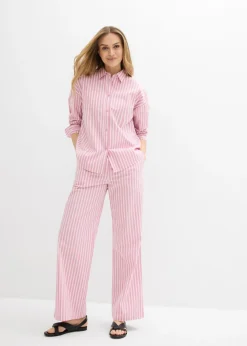 Mujer bonprix bonprix Blusa holgada de popelín de algodón