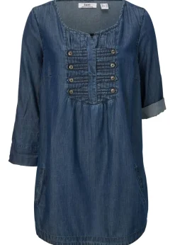 Mujer bonprix bonprix Blusa larga con corte en A