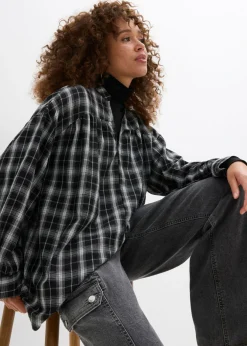 Mujer bonprix bonprix Blusa larga con corte holgado