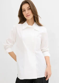 Mujer bonprix bonprix Blusa larga con escote en V