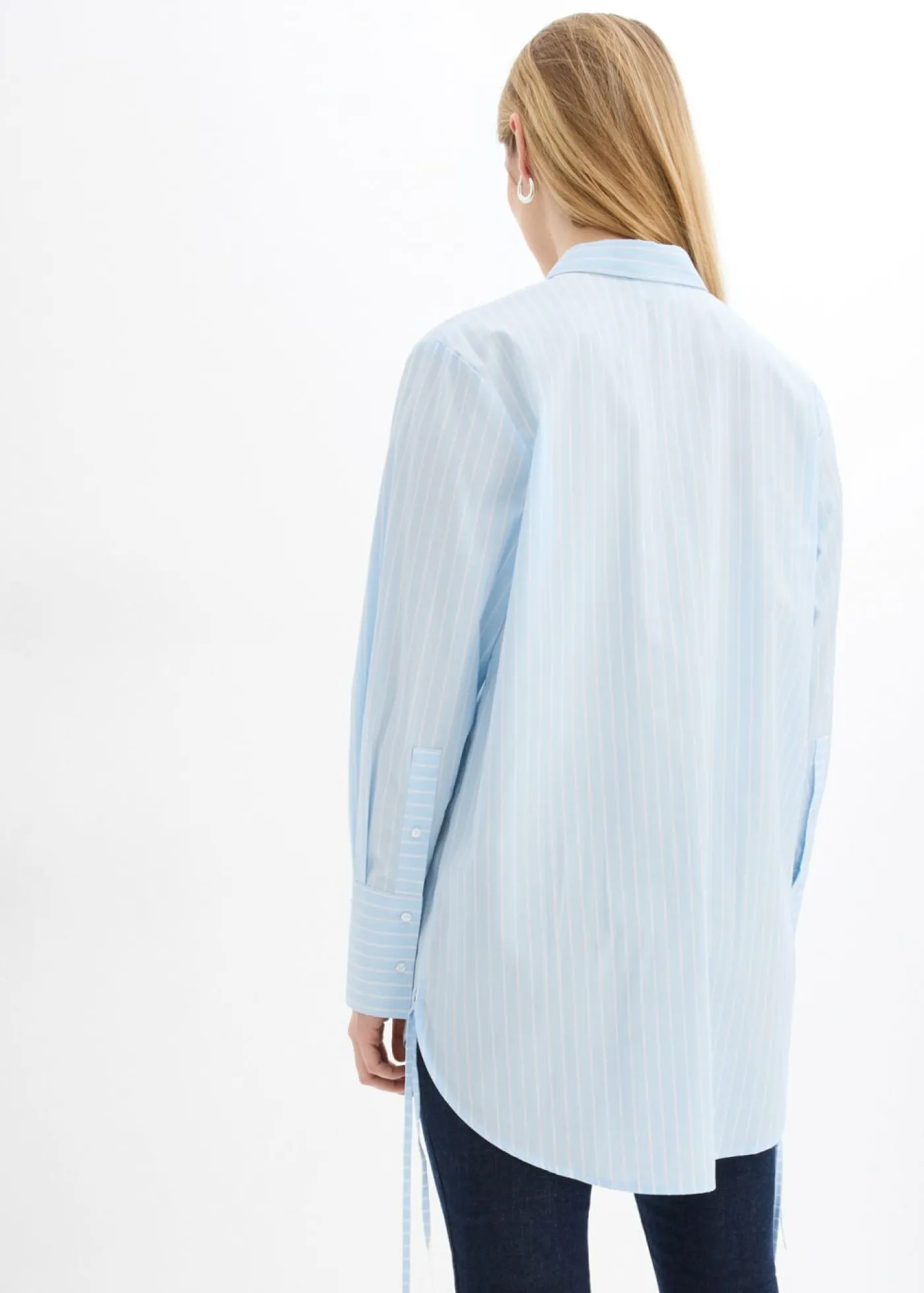 Mujer bonprix bonprix Blusa larga de algodón puro