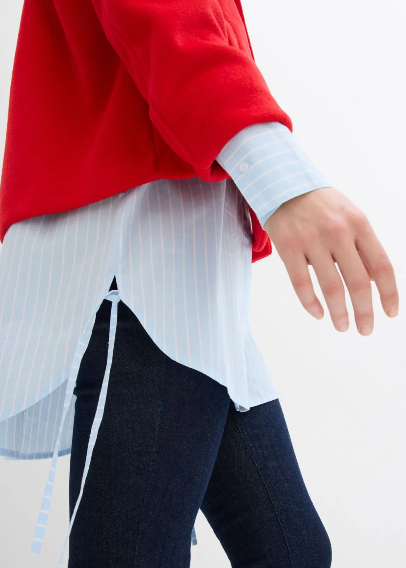 Mujer bonprix bonprix Blusa larga de algodón puro