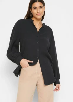 Mujer bonprix bonprix Blusa larga de muselina ligera