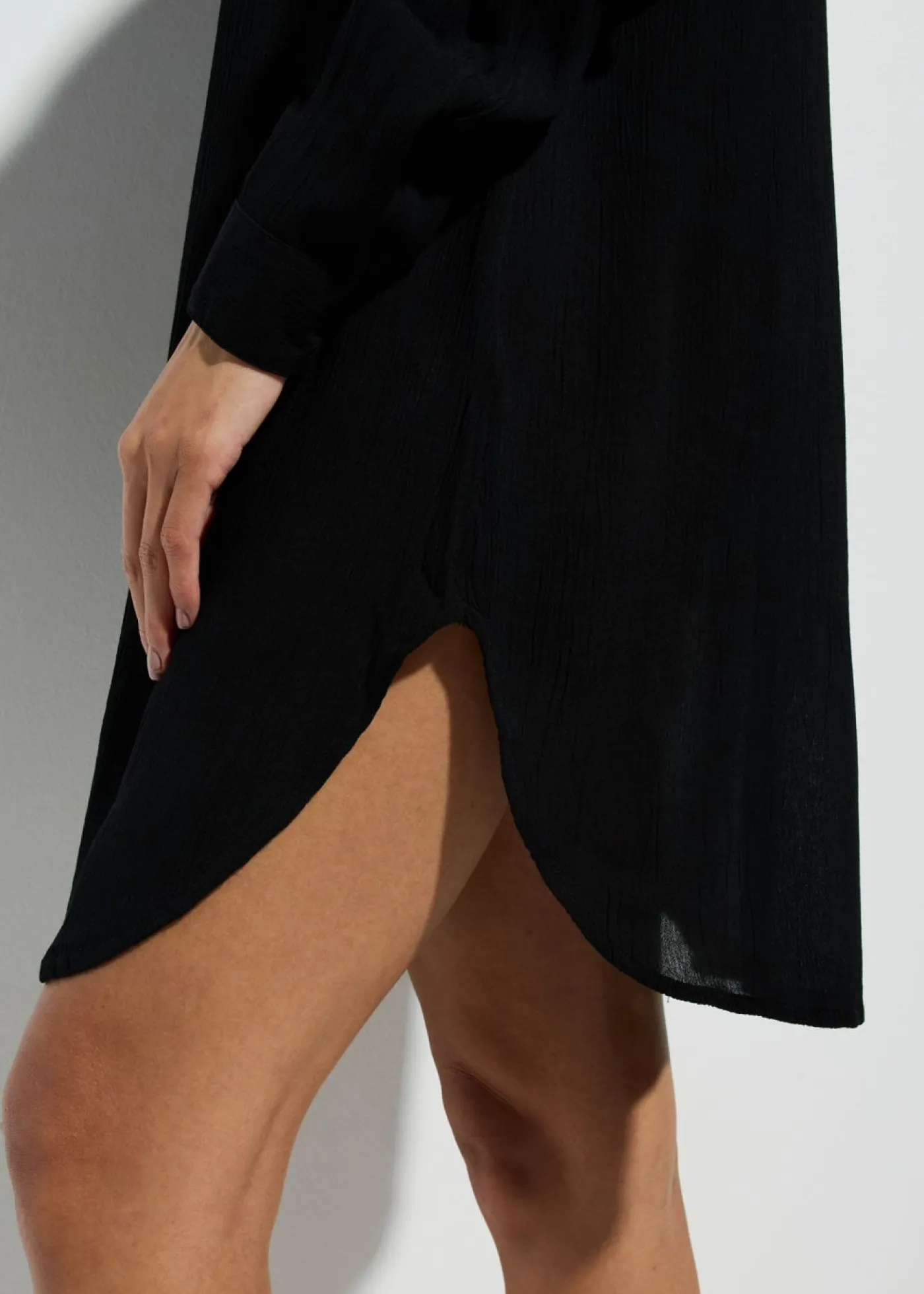 Mujer bonprix bonprix Blusa larga de playa de viscosa fluida