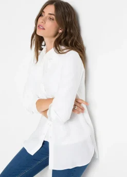 Mujer bonprix bonprix Blusa larga de viscosa pura