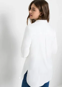 Mujer bonprix bonprix Blusa larga de viscosa pura