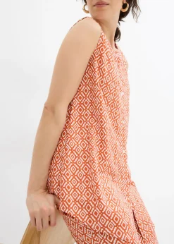 Mujer bonprix bonprix Blusa larga de viscosa suave