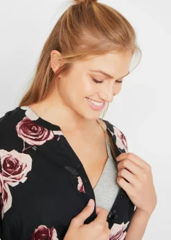 Mujer bonprix bonprix Blusa larga premamá/de lactancia
