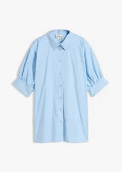 bonprix bonprix Esenciales|Camisas Y Blusas>Blusa oversize Azul claro