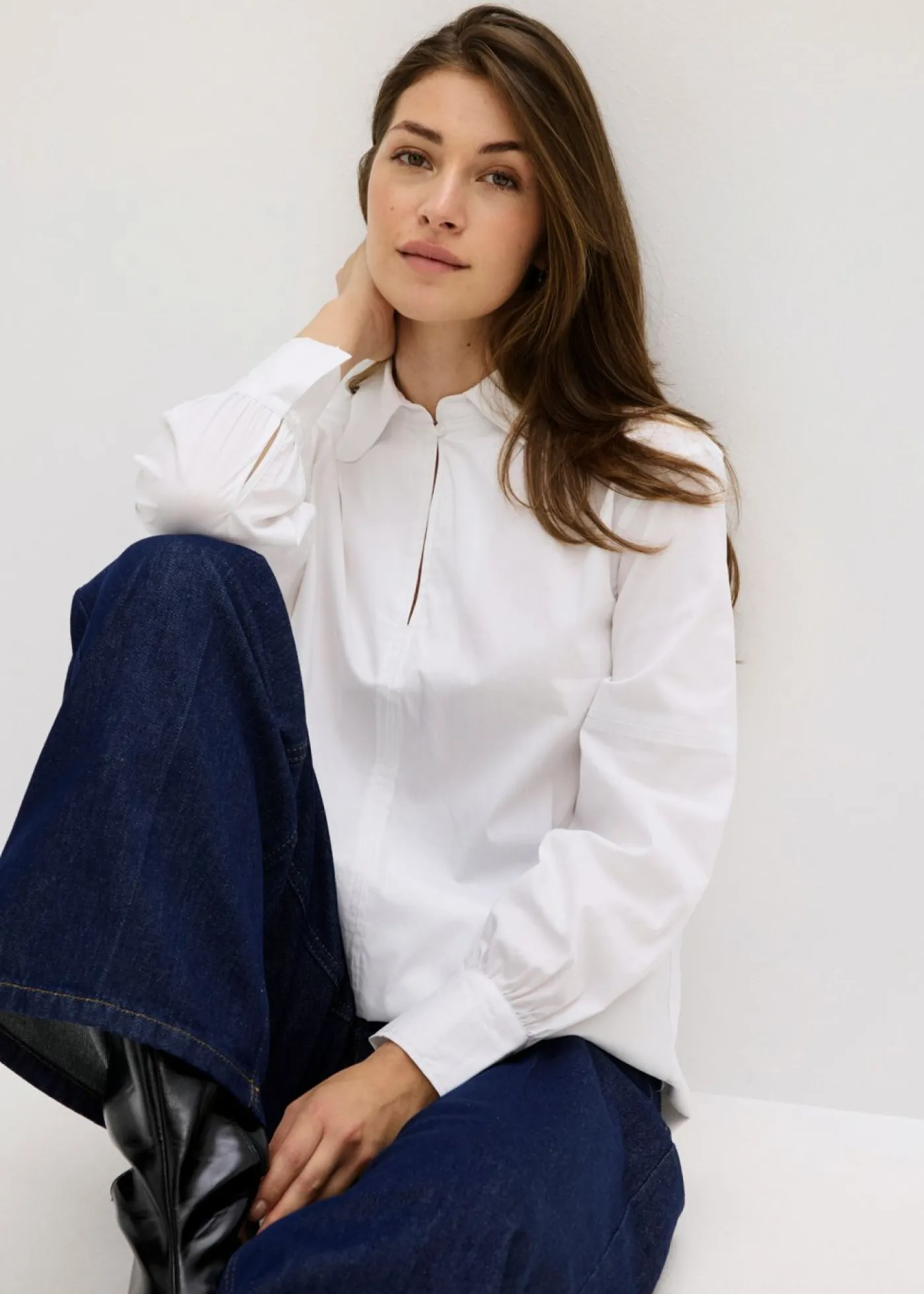 Mujer bonprix bonprix Blusa oversize con mangas voluminosas