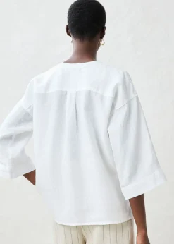 Mujer bonprix bonprix Blusa oversize de lino puro