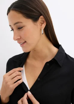 Mujer bonprix bonprix Blusa premamá/de lactancia de viscosa