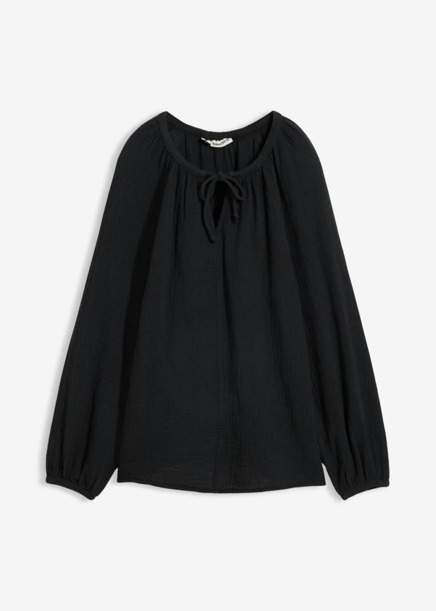 Mujer bonprix bonprix Blusa sin cierre de muselina ligera