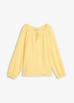 Mujer bonprix bonprix Blusa sin cierre de muselina ligera