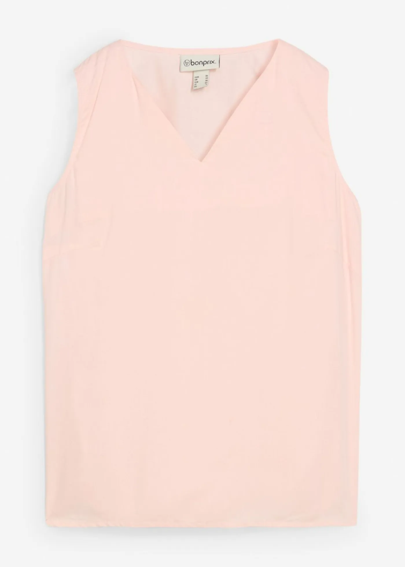 Mujer bonprix bonprix Blusa sin mangas de viscosa suave