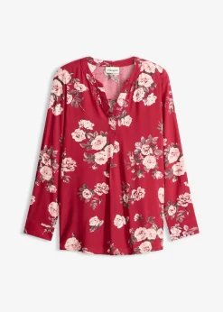 bonprix bonprix Camisas Y Blusas>Blusa tipo túnica Cereza de flores
