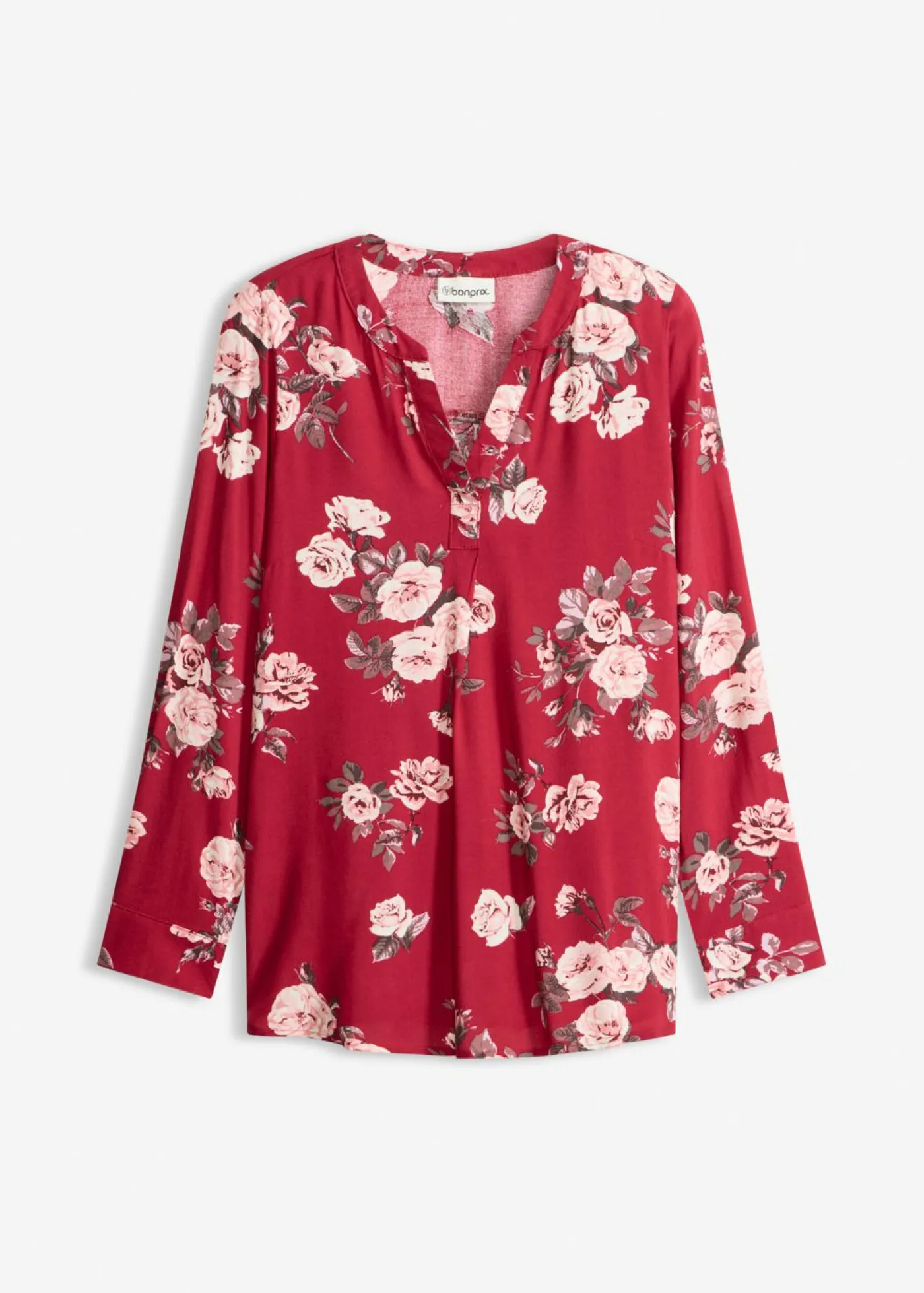 bonprix bonprix Camisas Y Blusas>Blusa tipo túnica Cereza de flores