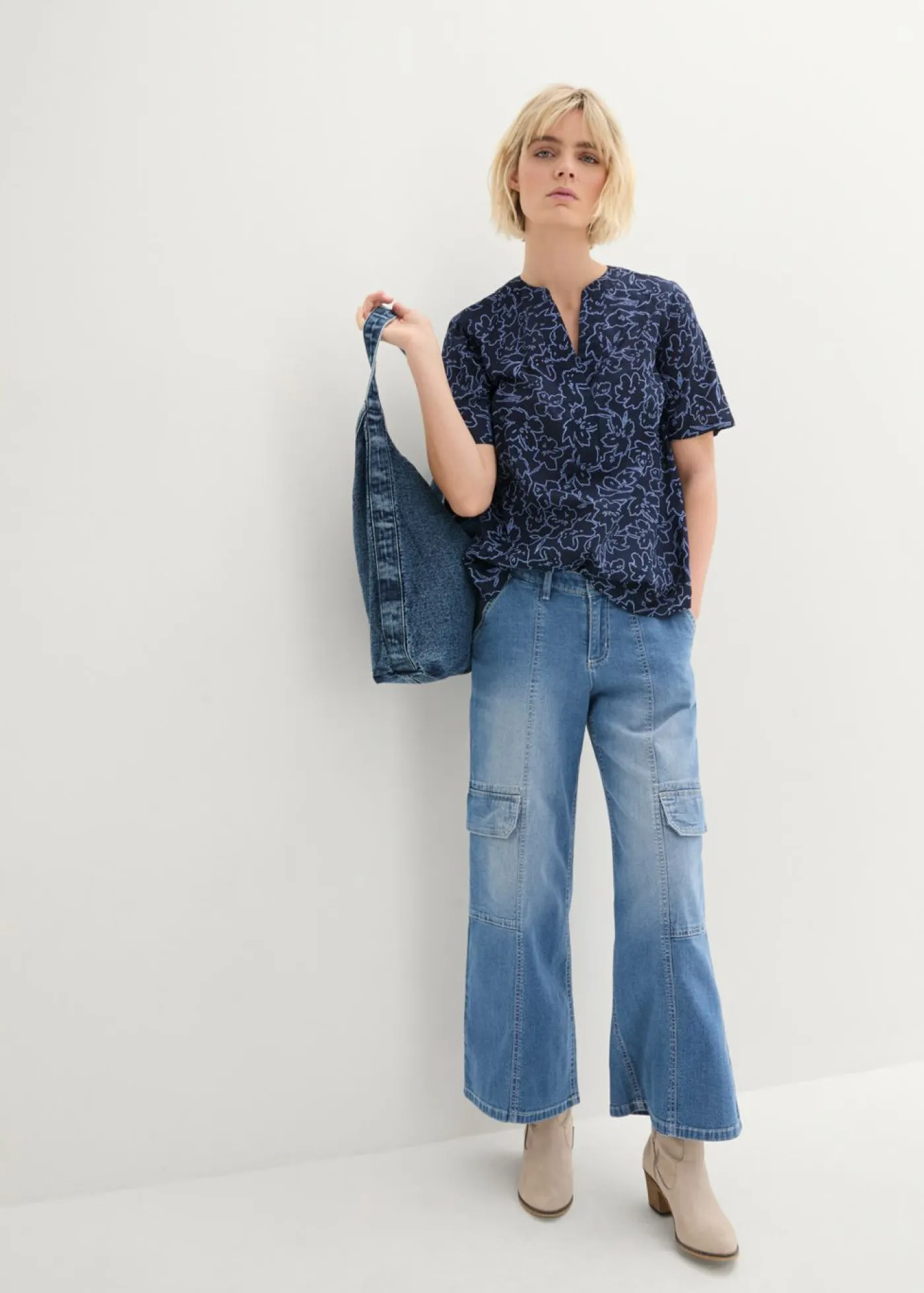 Mujer bonprix bonprix Blusa tipo túnica