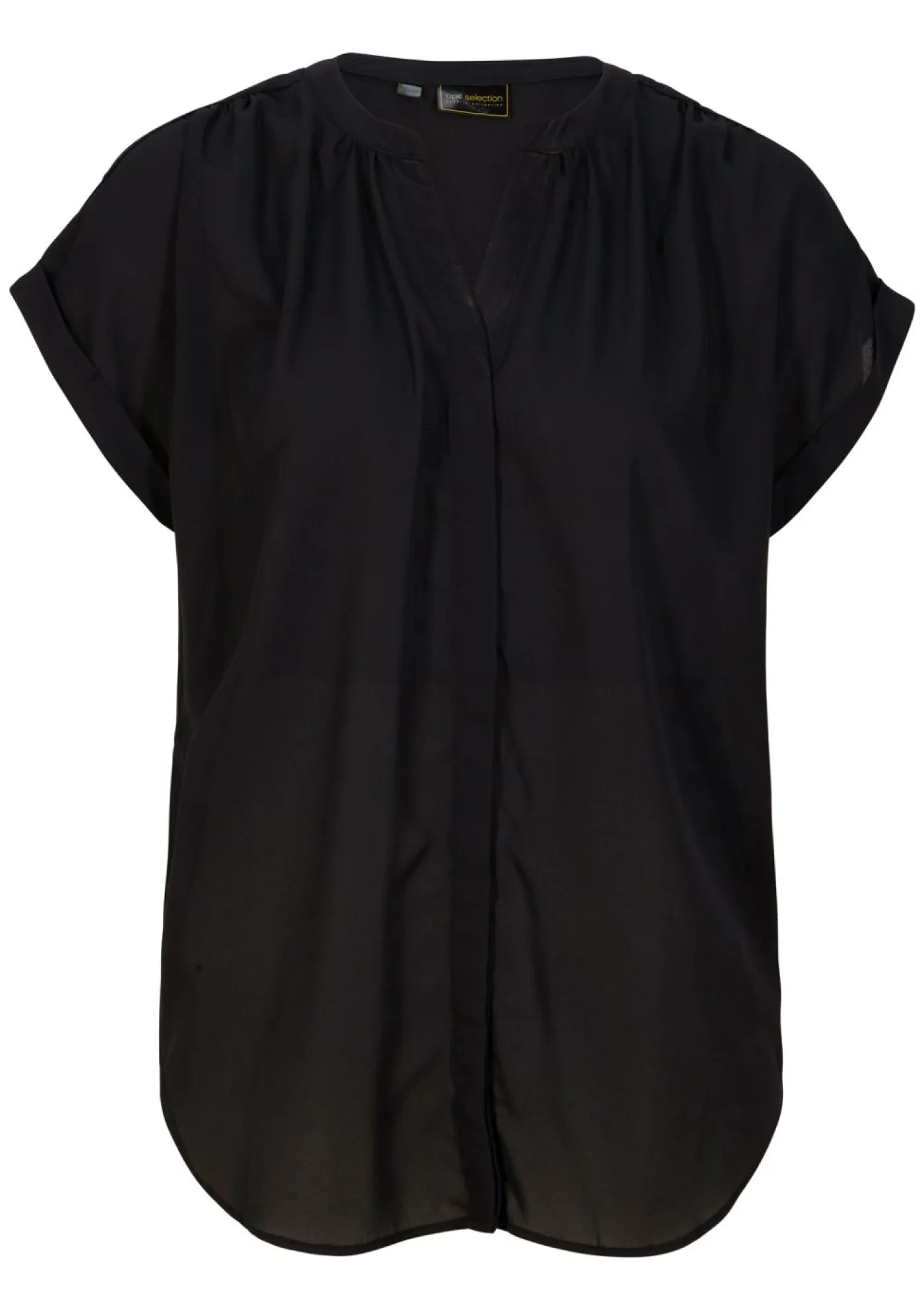 bonprix bonprix Camisas Y Blusas>Blusa tipo túnica Negro