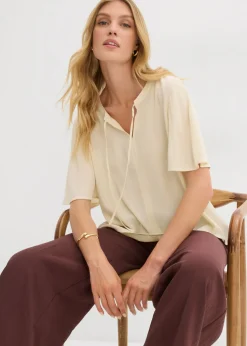 Mujer bonprix bonprix Blusa tipo túnica con mangas de murciélago