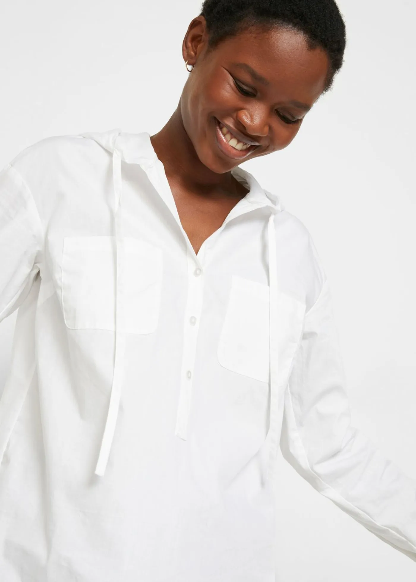 Mujer bonprix bonprix Blusa tipo túnica de algodón orgánico puro