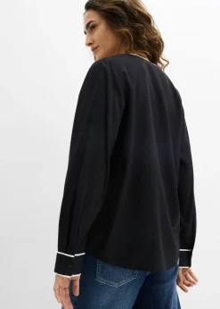 Mujer bonprix bonprix Blusa tipo túnica de viscosa fluida